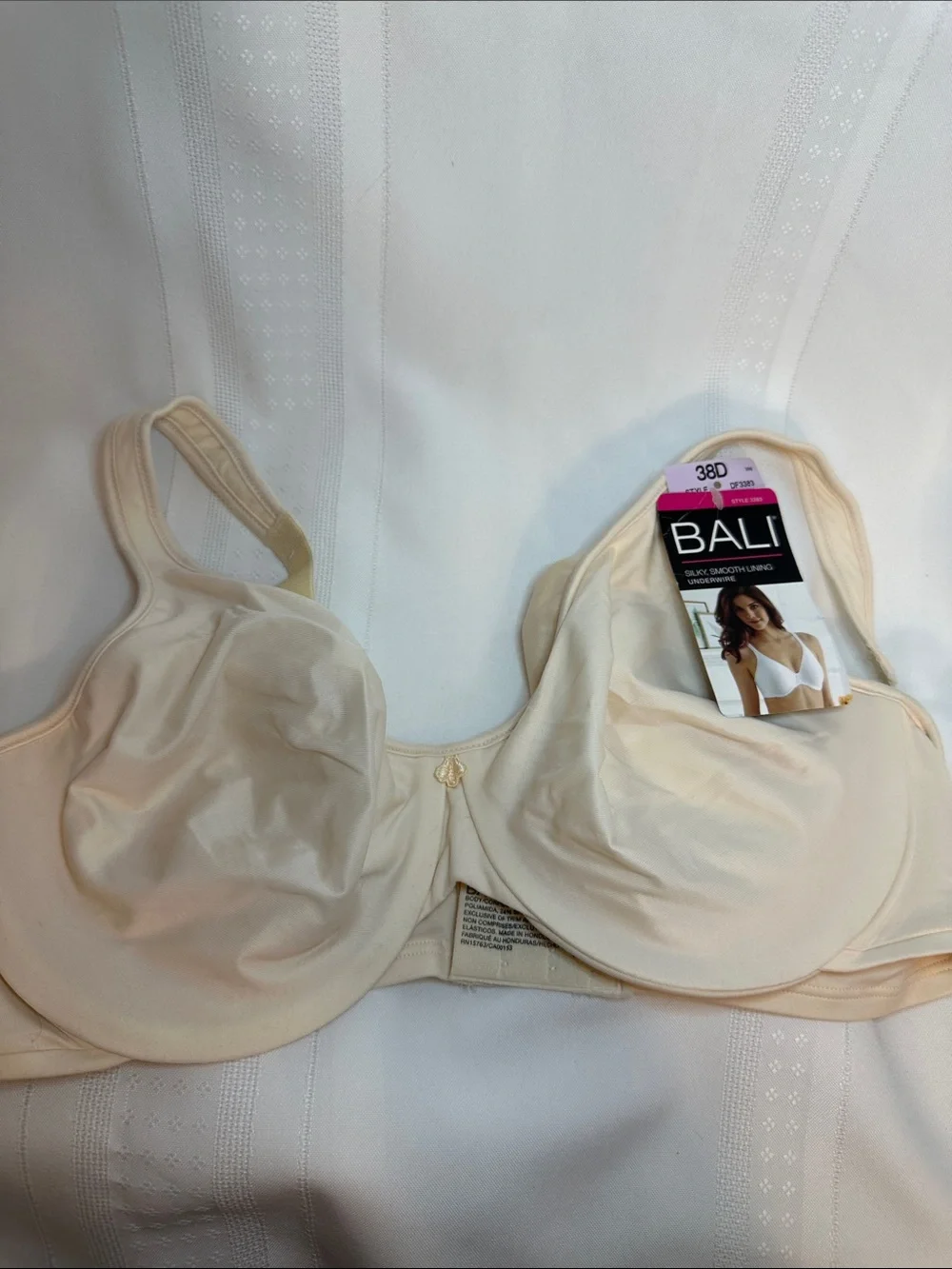 Bali Underwire Smooth Comfort Bra — Beige